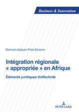 Integration Regionale 