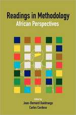 Readings in Methodology. African Perspectives