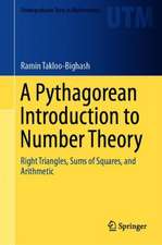 A Pythagorean Introduction to Number Theory: Right Triangles, Sums of Squares, and Arithmetic