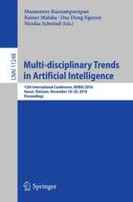 Multi-disciplinary Trends in Artificial Intelligence: 12th International Conference, MIWAI 2018, Hanoi, Vietnam, November 18–20, 2018, Proceedings