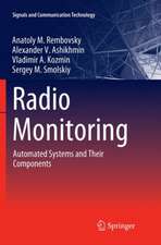 Radio Monitoring: Automated Systems and Their Components