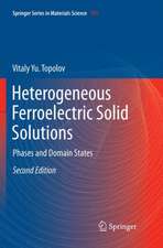 Heterogeneous Ferroelectric Solid Solutions: Phases and Domain States