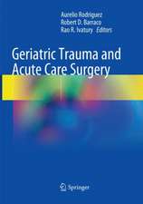 Geriatric Trauma and Acute Care Surgery