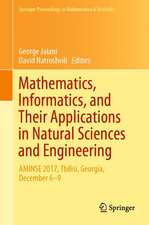 Mathematics, Informatics, and Their Applications in Natural Sciences and Engineering: AMINSE 2017, Tbilisi, Georgia, December 6-9