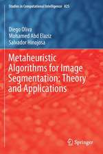 Metaheuristic Algorithms for Image Segmentation: Theory and Applications