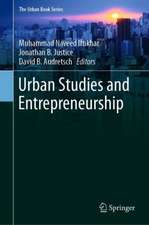 Urban Studies and Entrepreneurship