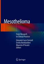 Mesothelioma: From Research to Clinical Practice