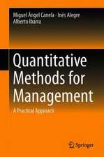 Quantitative Methods for Management: A Practical Approach