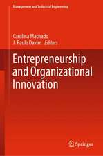 Entrepreneurship and Organizational Innovation