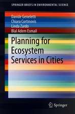 Planning for Ecosystem Services in Cities