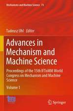 Advances in Mechanism and Machine Science: Proceedings of the 15th IFToMM World Congress on Mechanism and Machine Science