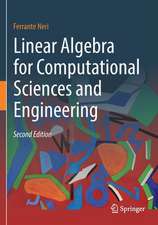 Linear Algebra for Computational Sciences and Engineering