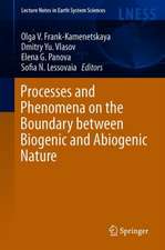 Processes and Phenomena on the Boundary Between Biogenic and Abiogenic Nature