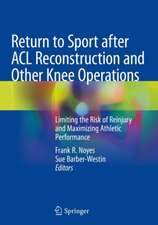 Return to Sport after ACL Reconstruction and Other Knee Operations: Limiting the Risk of Reinjury and Maximizing Athletic Performance