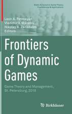 Frontiers of Dynamic Games: Game Theory and Management, St. Petersburg, 2018