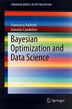 Bayesian Optimization and Data Science