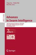 Advances in Swarm Intelligence: 10th International Conference, ICSI 2019, Chiang Mai, Thailand, July 26–30, 2019, Proceedings, Part II