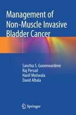 Management of Non-Muscle Invasive Bladder Cancer