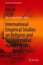 International Empirical Studies on Religion and Socioeconomic Human Rights