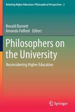 Philosophers on the University