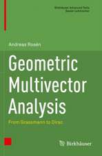 Geometric Multivector Analysis : From Grassmann to Dirac