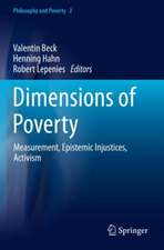 Dimensions of Poverty: Measurement, Epistemic Injustices, Activism