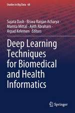 Deep Learning Techniques for Biomedical and Health Informatics