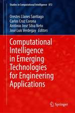 Computational Intelligence in Emerging Technologies for Engineering Applications