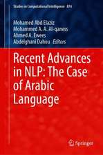 Recent Advances in NLP: The Case of Arabic Language