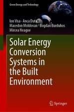 Solar Energy Conversion Systems in the Built Environment