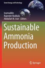 Sustainable Ammonia Production