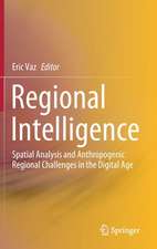 Regional Intelligence: Spatial Analysis and Anthropogenic Regional Challenges in the Digital Age