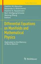 Differential Equations on Manifolds and Mathematical Physics: Dedicated to the Memory of Boris Sternin