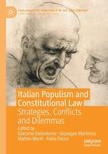 Italian Populism and Constitutional Law: Strategies, Conflicts and Dilemmas