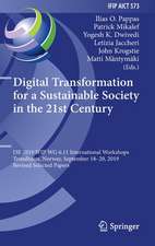 Digital Transformation for a Sustainable Society in the 21st Century: I3E 2019 IFIP WG 6.11 International Workshops, Trondheim, Norway, September 18–20, 2019, Revised Selected Papers