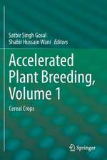 Accelerated Plant Breeding, Volume 1: Cereal Crops