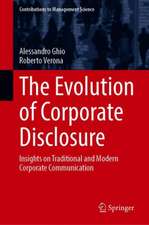 The Evolution of Corporate Disclosure: Insights on Traditional and Modern Corporate Communication