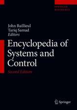 Encyclopedia of Systems and Control