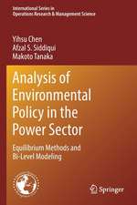 Analysis of Environmental Policy in the Power Sector: Equilibrium Methods and Bi-Level Modeling