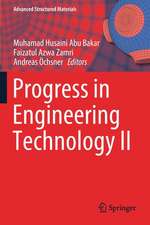 Progress in Engineering Technology II