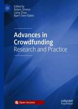 Advances in Crowdfunding: Research and Practice