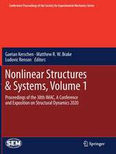 Nonlinear Structures & Systems, Volume 1