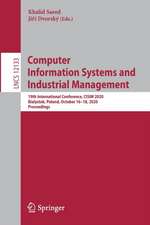 Computer Information Systems and Industrial Management: 19th International Conference, CISIM 2020, Bialystok, Poland, October 16–18, 2020, Proceedings