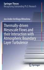 Thermally-driven Mesoscale Flows and their Interaction with Atmospheric Boundary Layer Turbulence