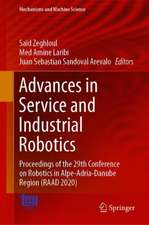 Advances in Service and Industrial Robotics: Results of RAAD