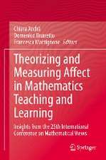 Theorizing and Measuring Affect in Mathematics Teaching and Learning: Insights from the 25th International Conference on Mathematical Views