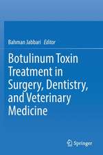 Botulinum Toxin Treatment in Surgery, Dentistry, and Veterinary Medicine