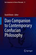 Dao Companion to Contemporary Confucian Philosophy