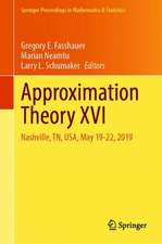 Approximation Theory XVI: Nashville, TN, USA, May 19-22, 2019