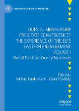 Does EU Membership Facilitate Convergence? The Experience of the EU's Eastern Enlargement - Volume I: Overall Trends and Country Experiences